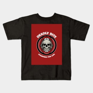 Deadly Bite Starving For Life Kids T-Shirt